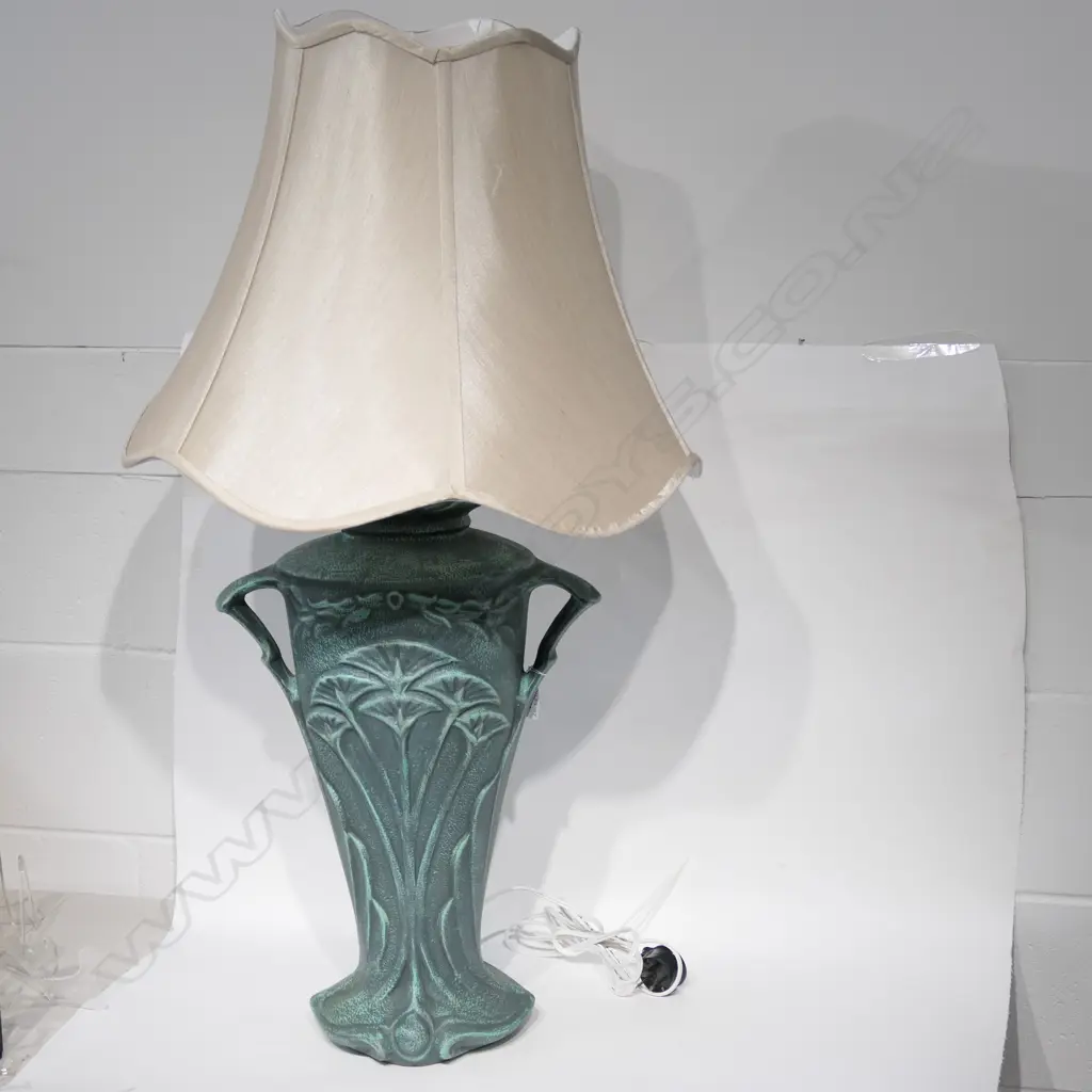 IMPRESSIVE ART NOUVEAU STYLE LAMP. H 940MM Image 1++