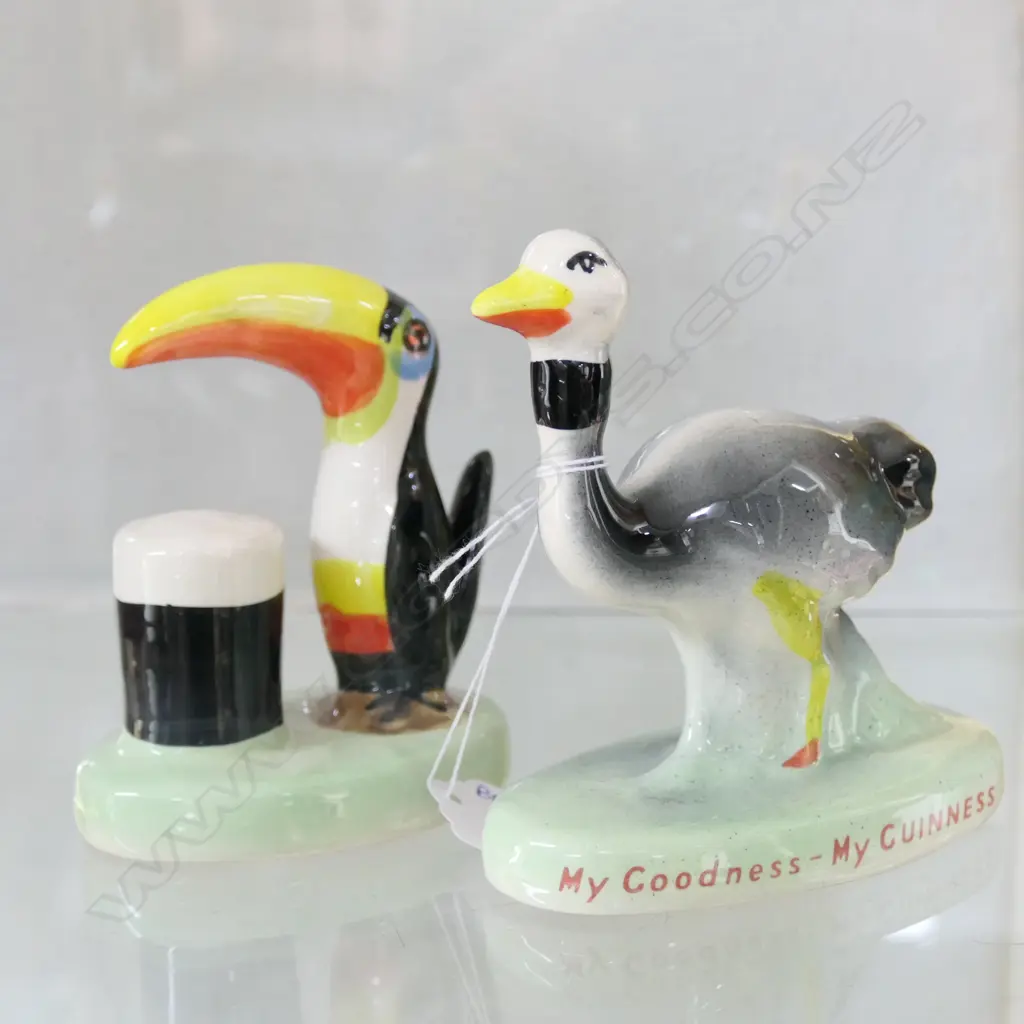 PAIR OF GUINESS FIGURINES Image 1++