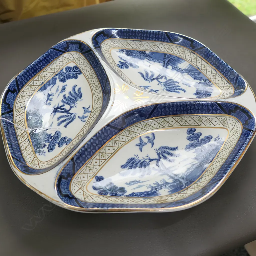 WILLOW PATTERN DIP DISH Image 1++