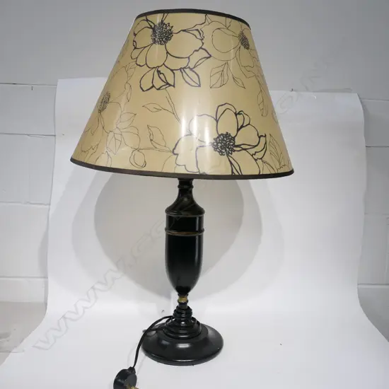 TABLE LAMP AND SHADE 700MM H