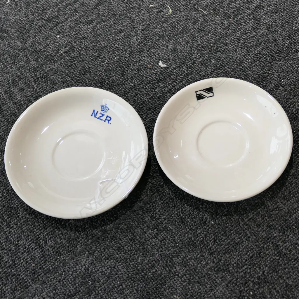 2 NZR SAUCERS Image 1++