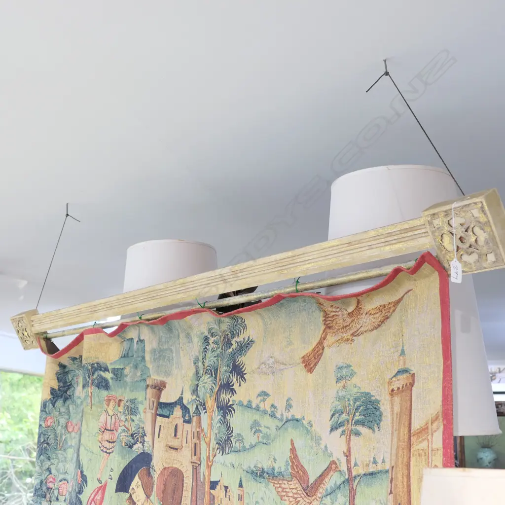GILDED CURTAIN RAIL W. 1705MM (rail only) Image 1++
