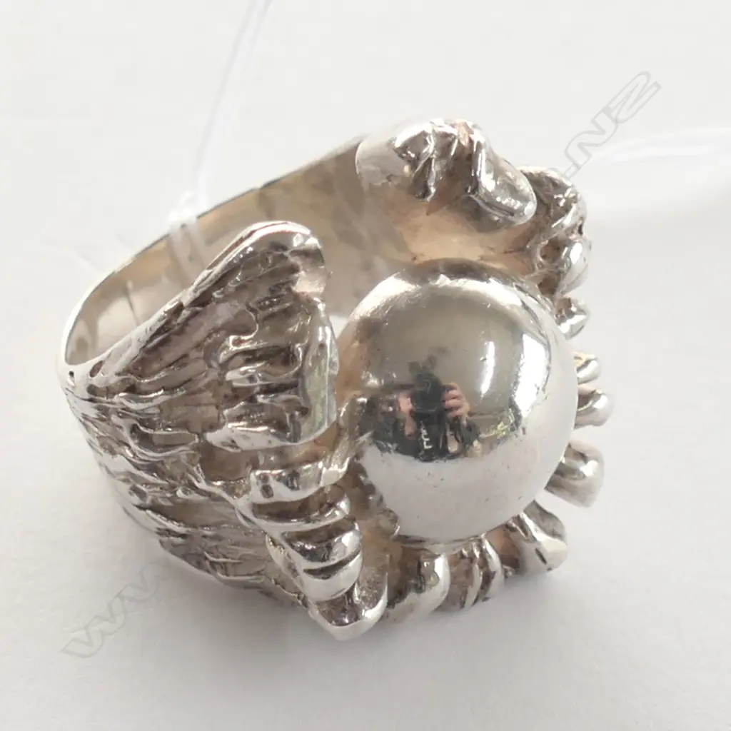 RETRO SILVER RING (R1281) Image 1++