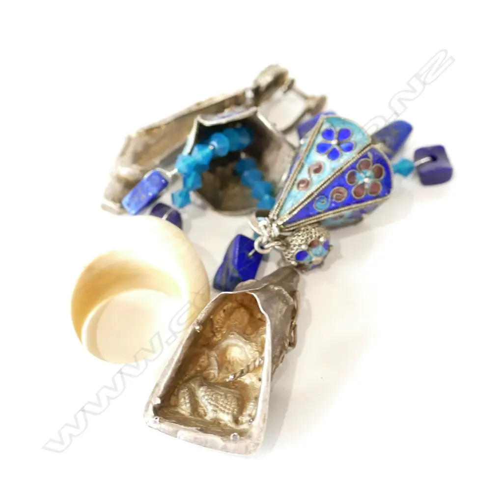 SMALL LOT JEWELLERY INCLUDING ENAMEL ETC Image 1++