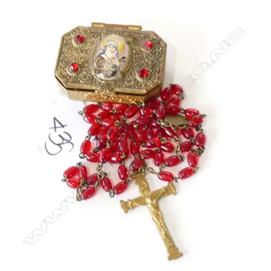 ROSARY BEADS WITH BOX