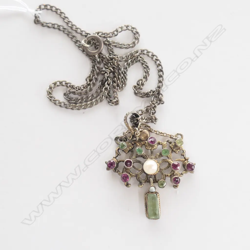 VINTAGE SILVER PENDANT (G10512) Image 1++