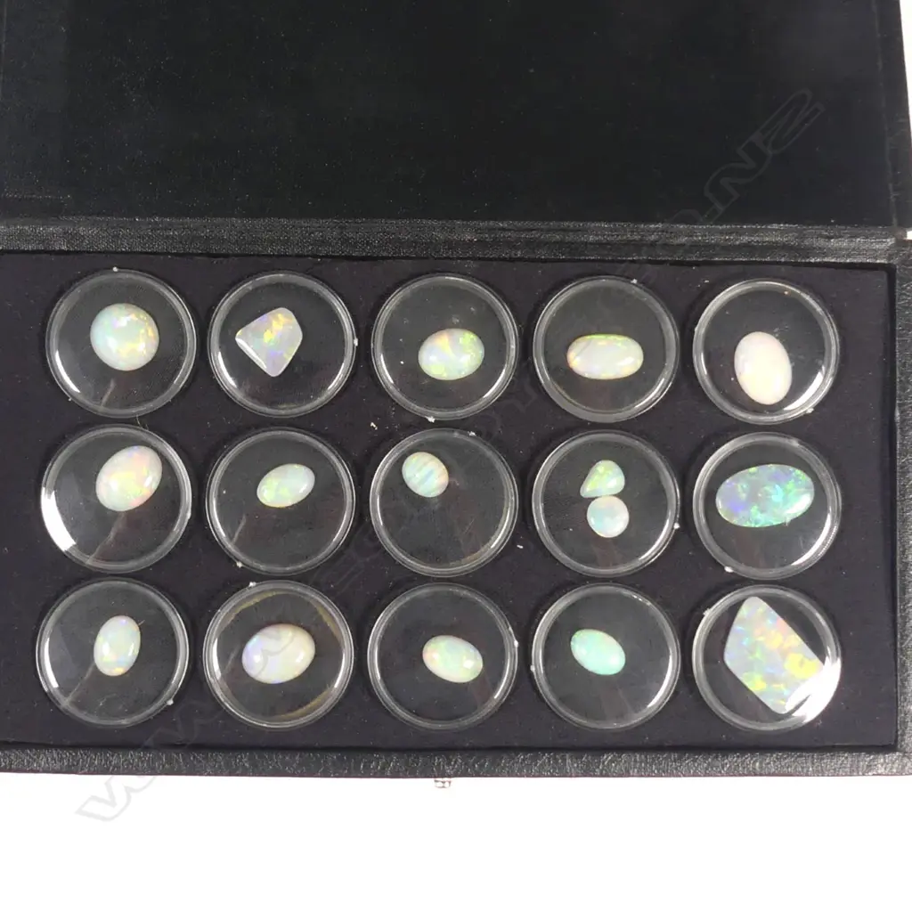 FIFTEEN UNSET OPALS Image 1++