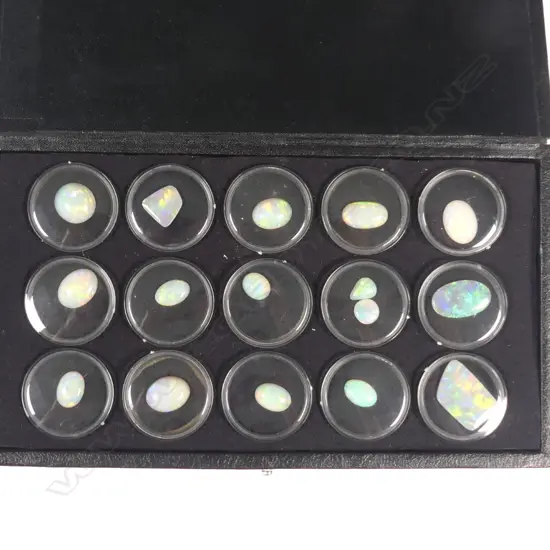 FIFTEEN UNSET OPALS