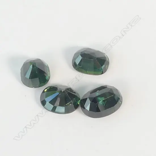 4 10CT FACETED SAPPHIRES