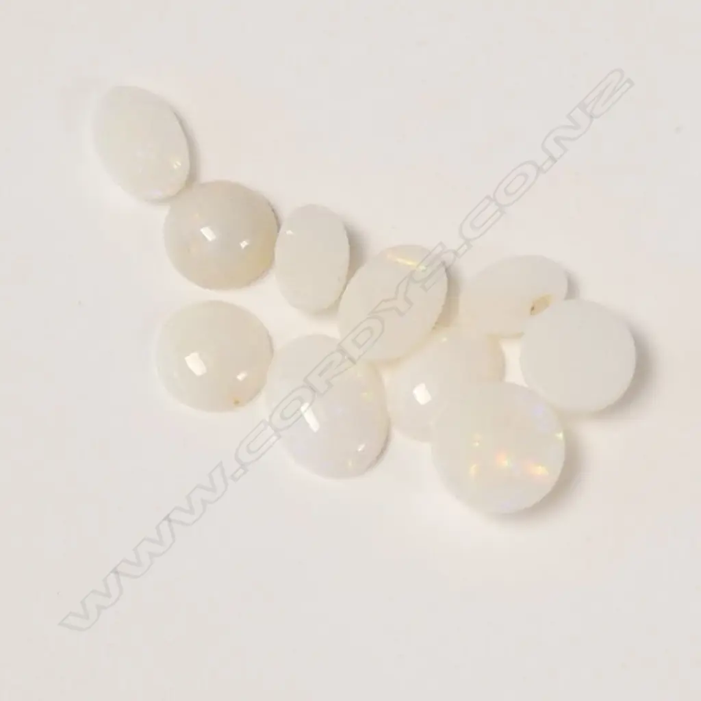 5 CT MILKY WHITE OPALS Image 1++