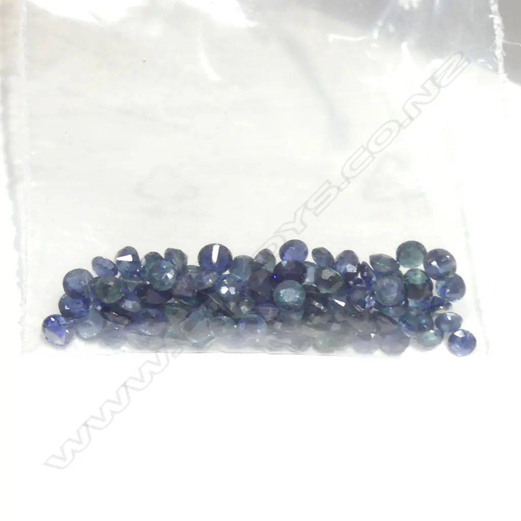 BAG OF SAPPHIRES TOTAL 10CT Image 1++