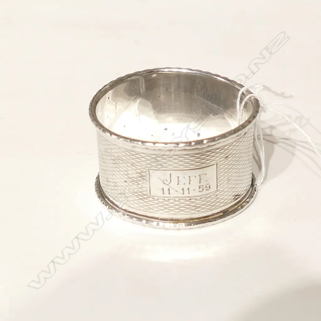 STG SILVER NAPKIN RING Image 1++