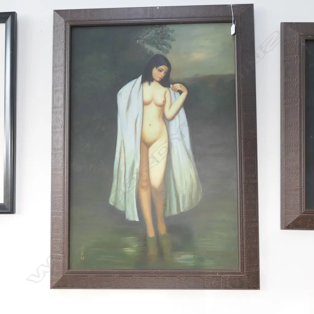 A/U OIL ON CANVAS NUDE WOMAN 1080 X 770 Image 1++