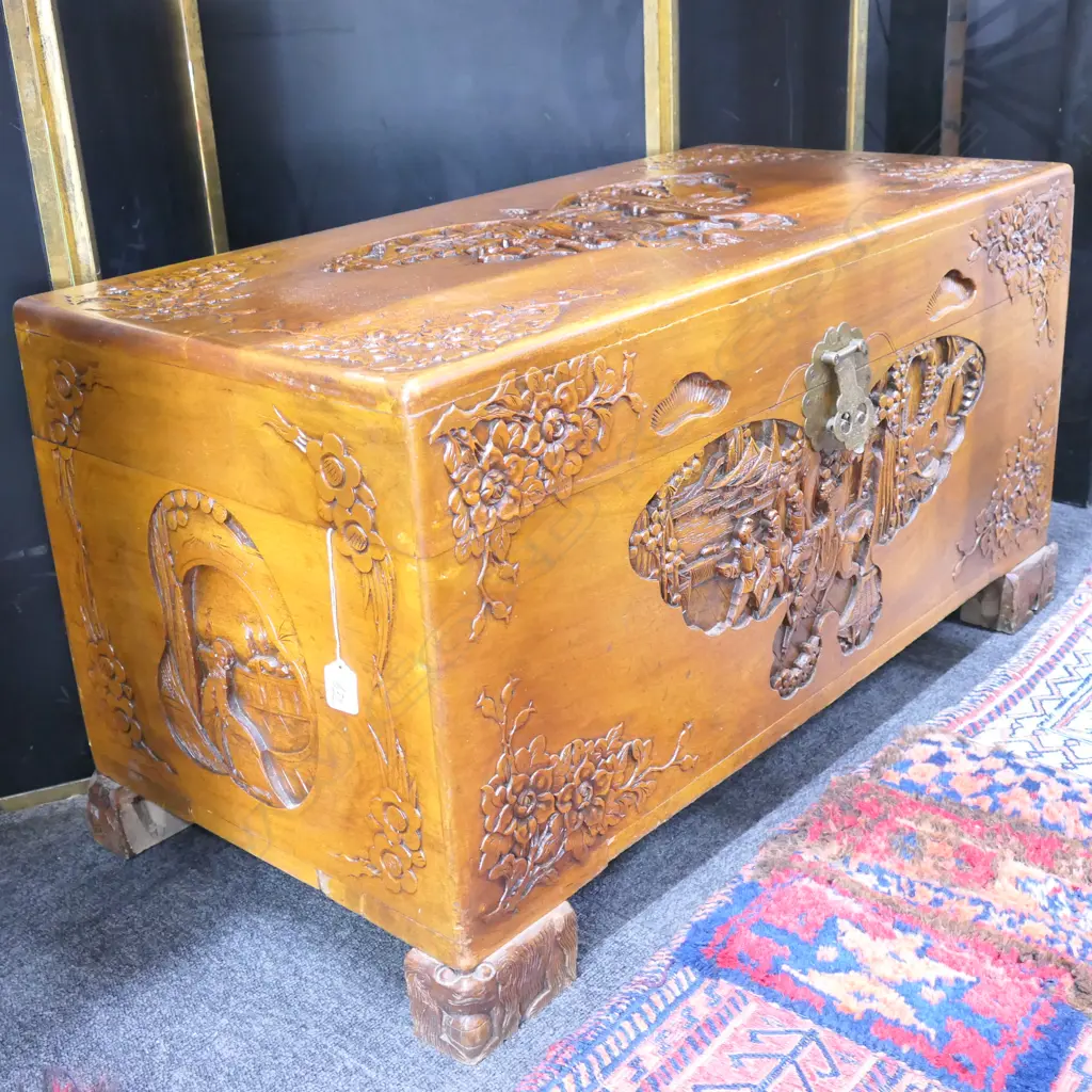 CAMPHOR WOOD CHEST, WIDTH - 880 Image 1++