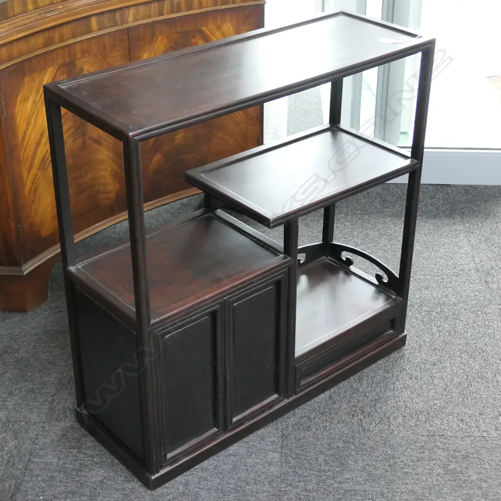 JAPANESE ROSEWOOD SMALL CABINET Image 1++