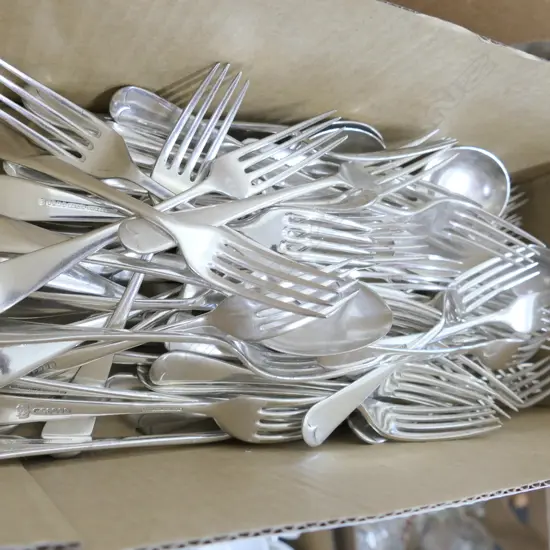 BOX OF E.P CUTLERY