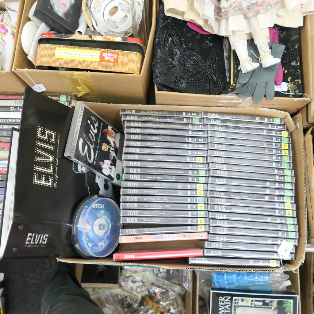 LOT OF ELVIS PRESLEY DVDS Image 1++