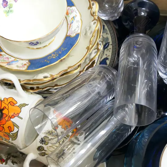 LOT ASST CHINA TRIOS ETC