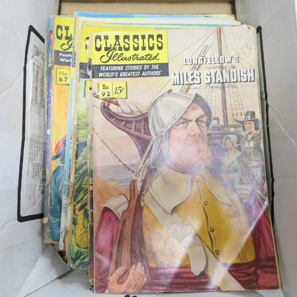 BOX LOT VINTAGE COMICS Image 1++