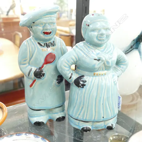 SALTY AND PEPPY CRUETS 200MM H