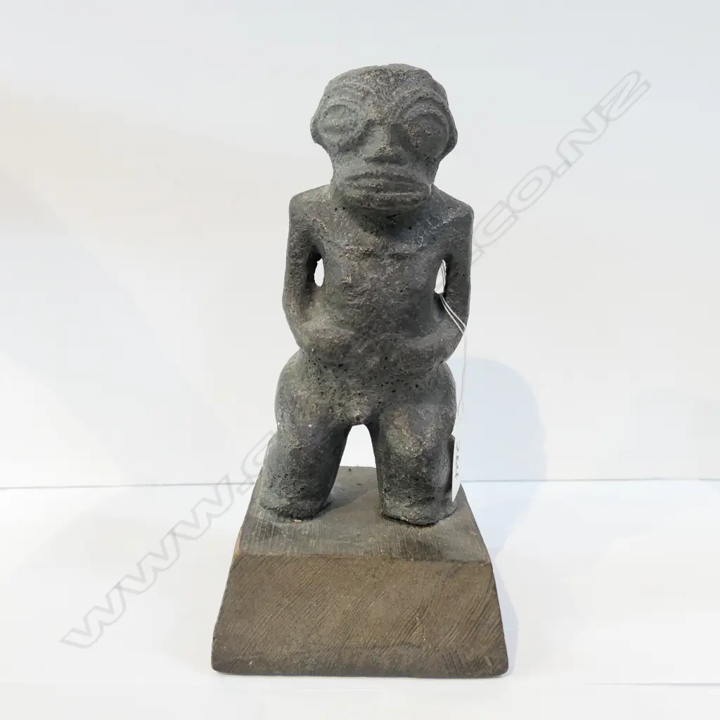 TIKI STATUETTE FIGURE  MARQUESAS IS Image 1++