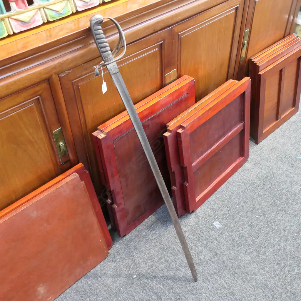 OLD 2 BAR INFANTRY OFFICERS SWORD... Image 1++