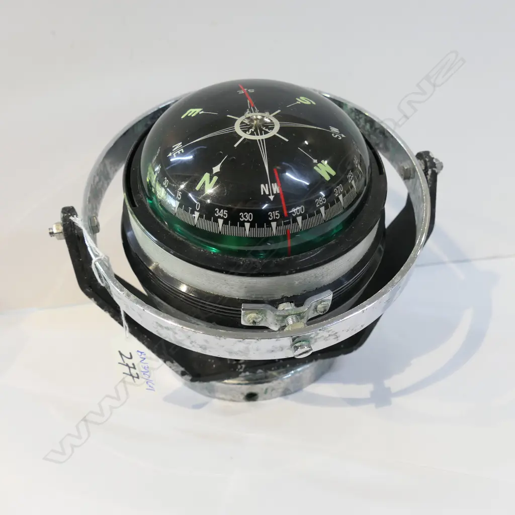 GIMBALLED SHIPS COMPASS 190MM DIA Image 1++