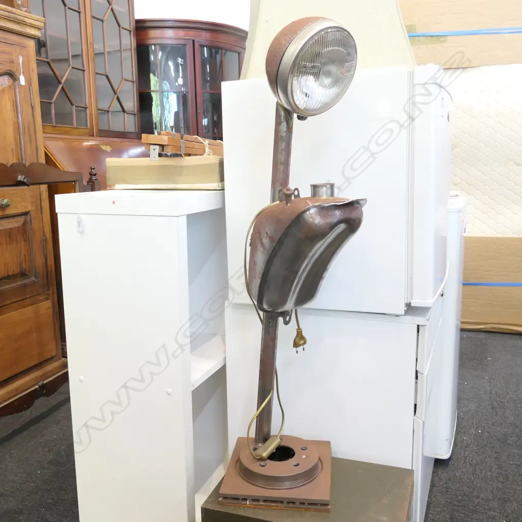 FRENCH MOTORBIKE MOTOR LAMP Image 1++