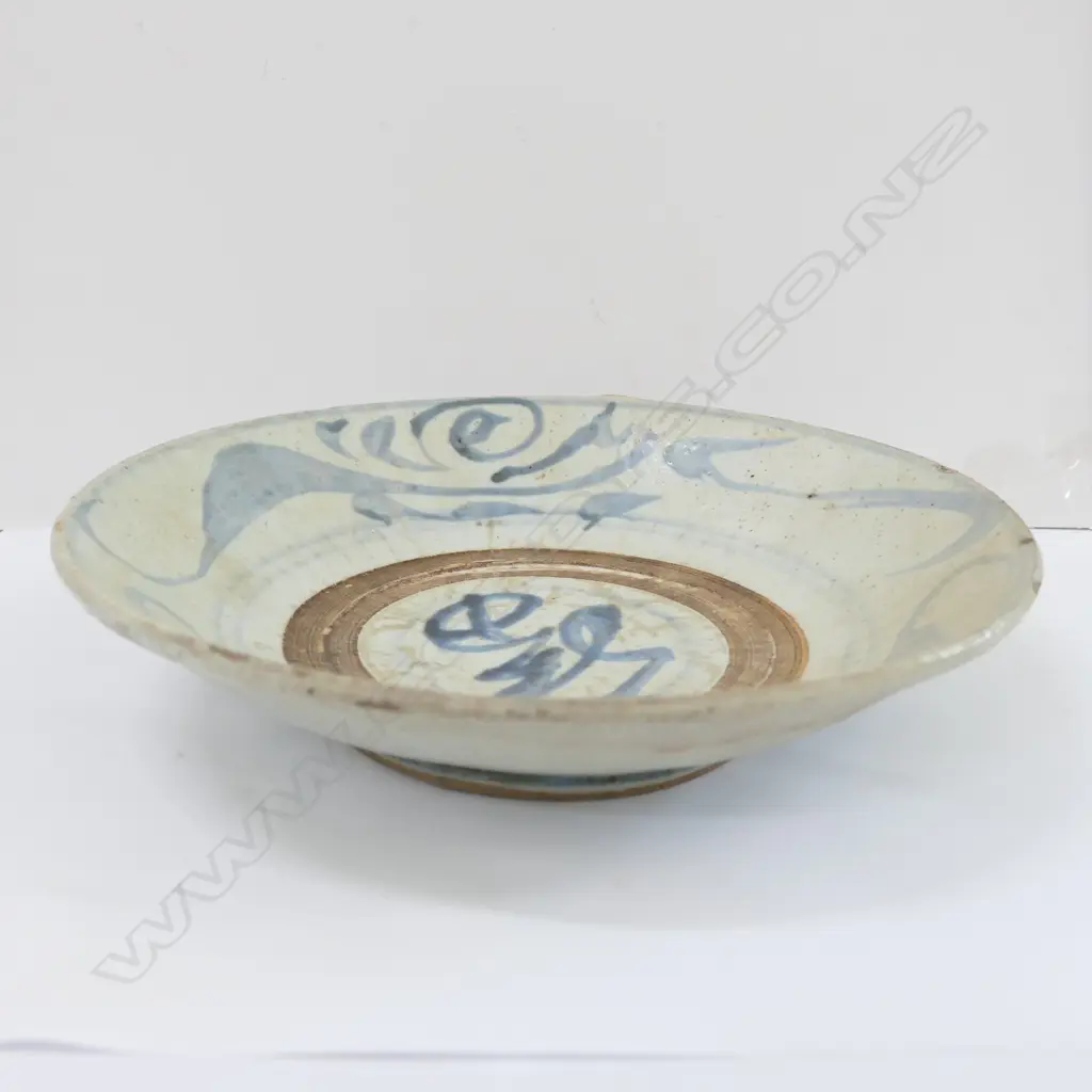 ANTIQUE CHINESE BOWL 265MM DIA Image 1++