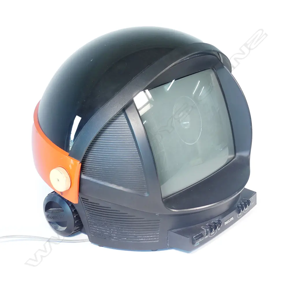 A c.1981 Phillips Discoverer Space Helmet colour television Image 1++