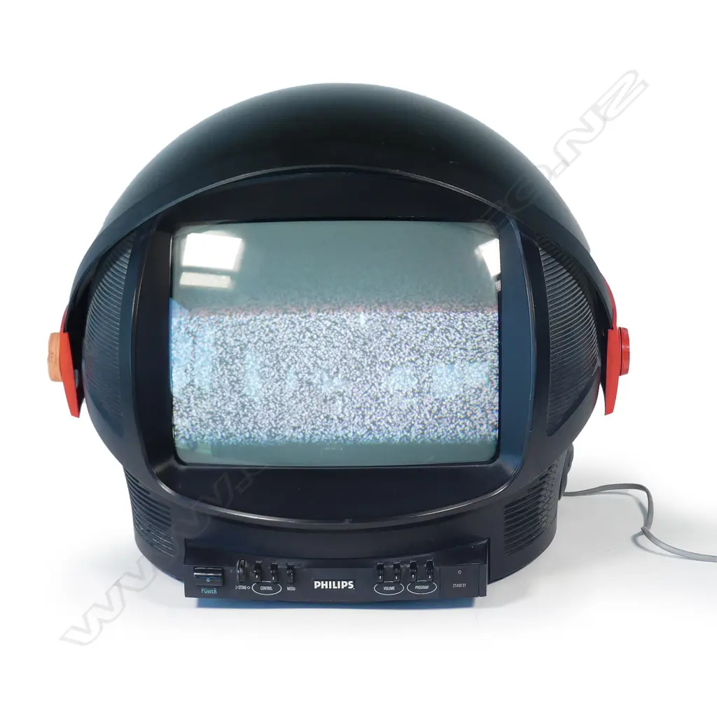 A c.1981 Phillips Discoverer Space Helmet colour television Image 1++