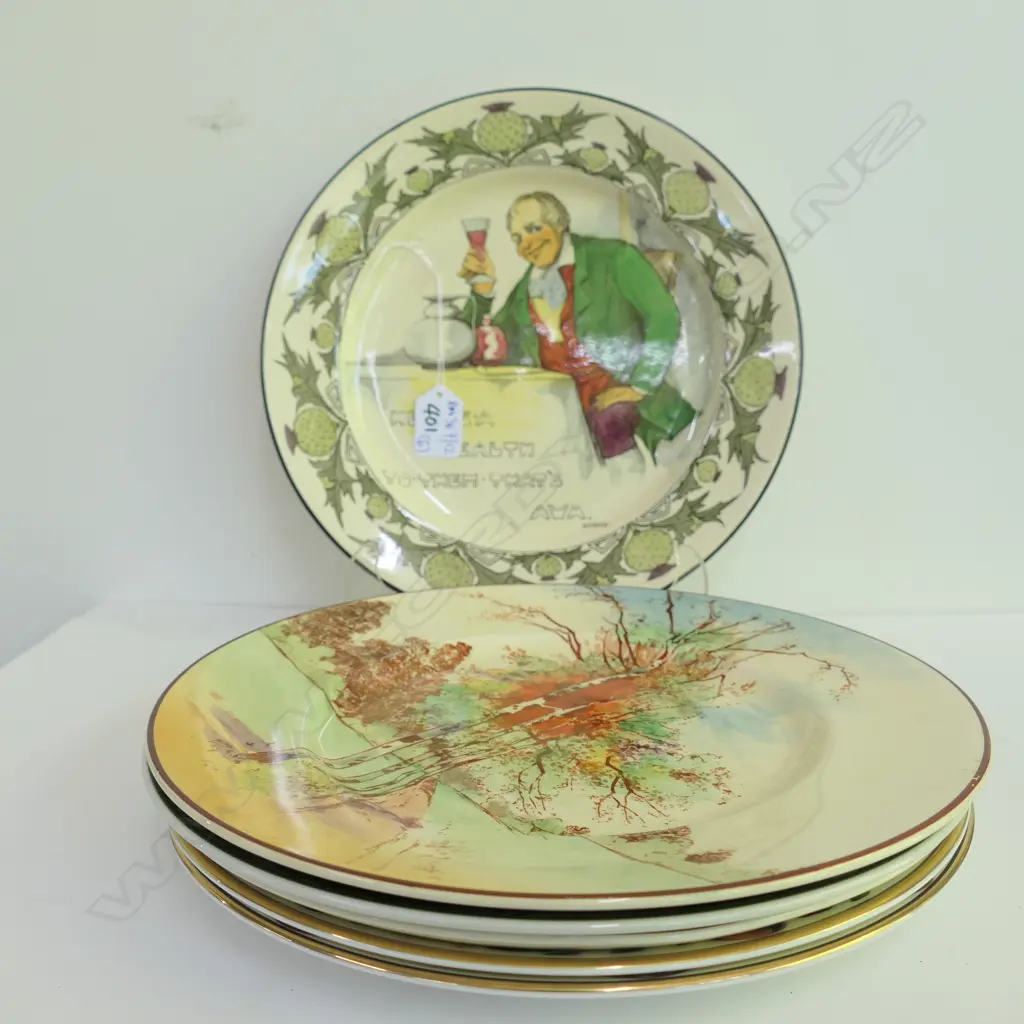 6 ROYAL DOULTON PLATES Image 1++