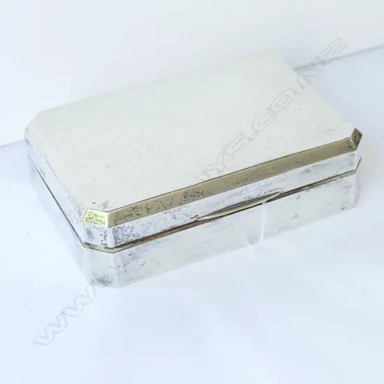 STG SILVER CIGARETTE BOX