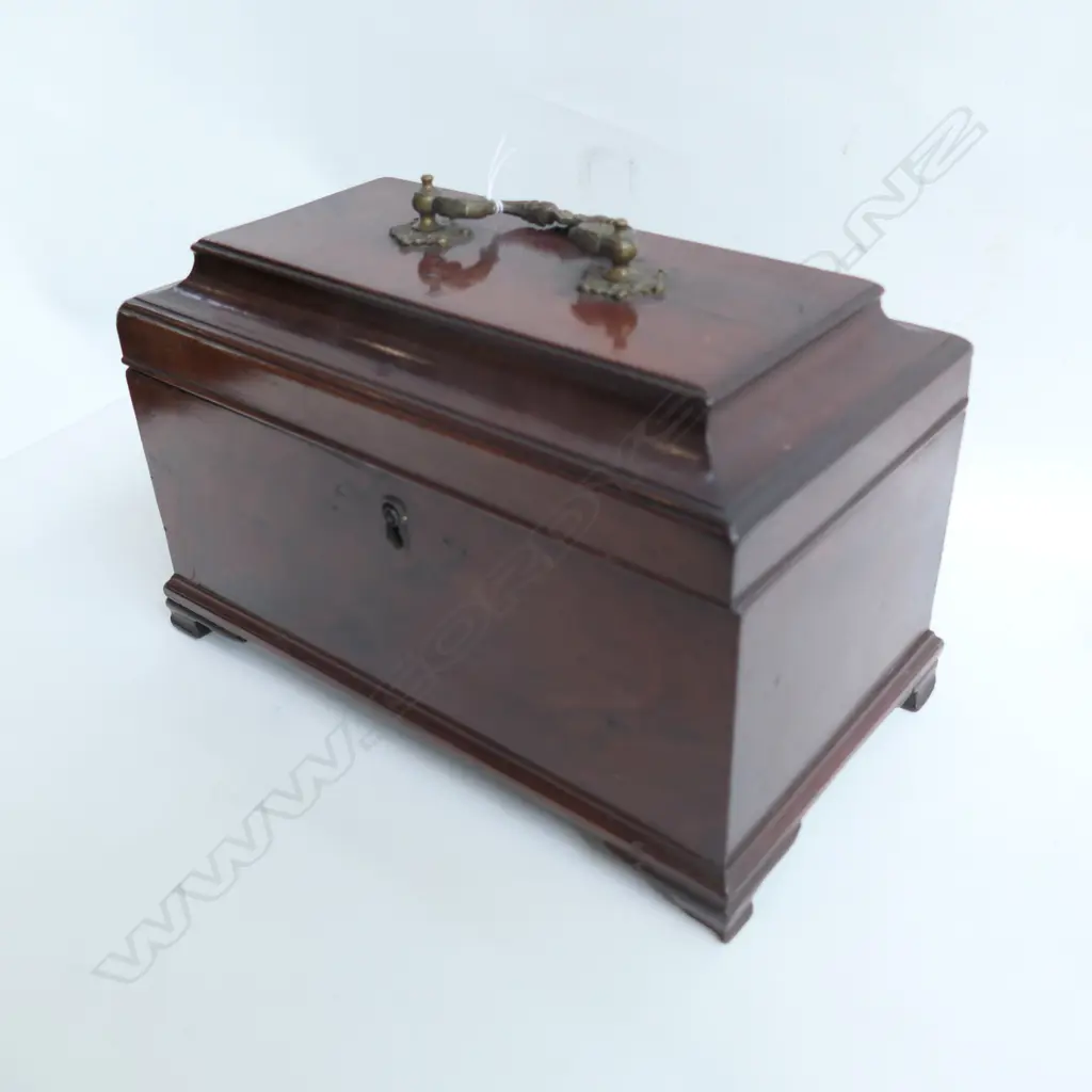 GEORGIAN TEA CADDY Image 1++