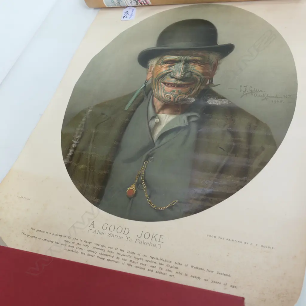 UNFRAMED GOLDIE PRINT A GOOD JOKE Image 1++