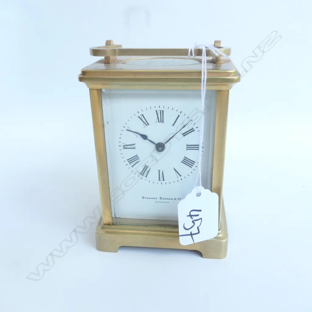 ENGLISH BRASS CARRIAGE CLOCK Image 1++