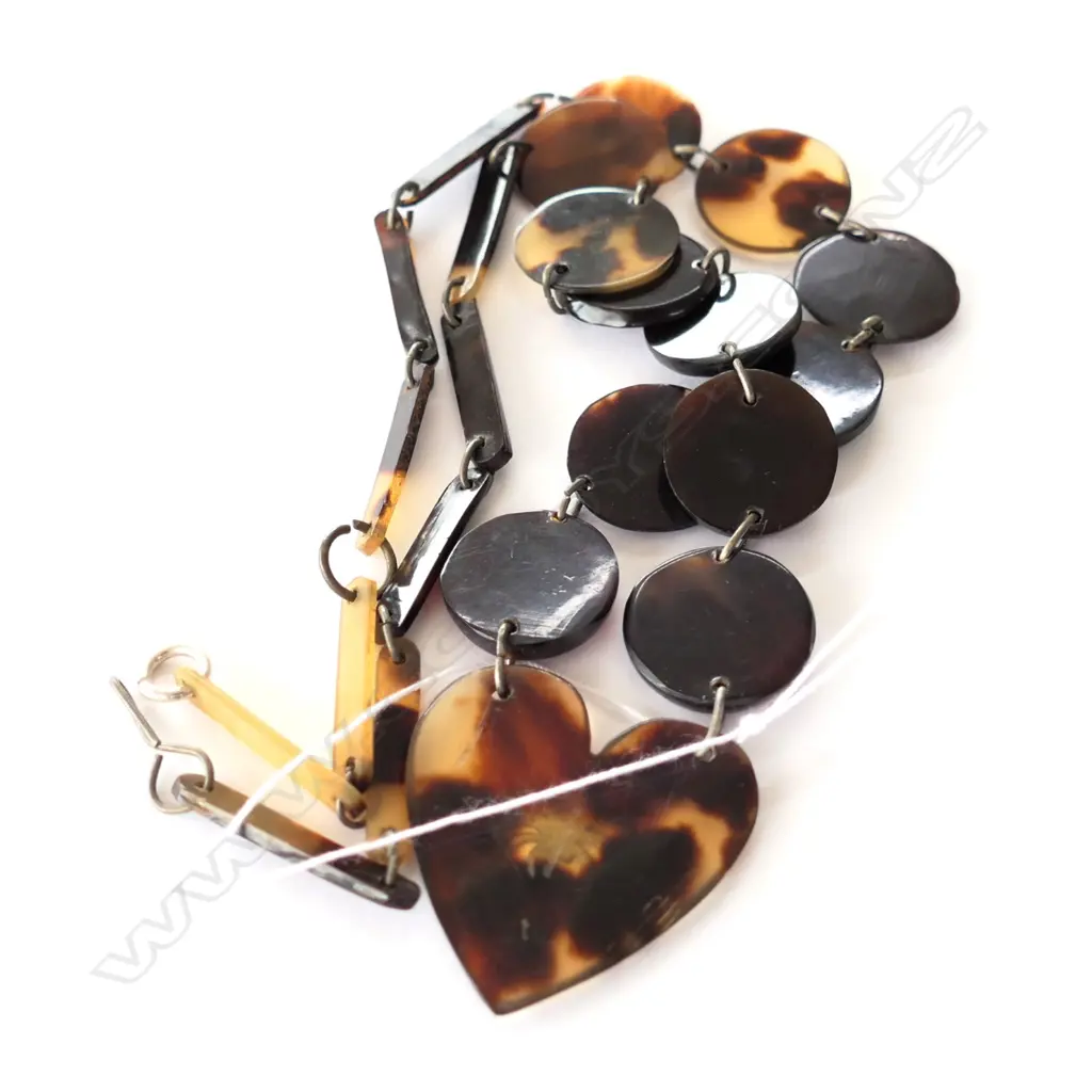 TORTOISESHELL SOUVENIR NECKLACE Image 1++