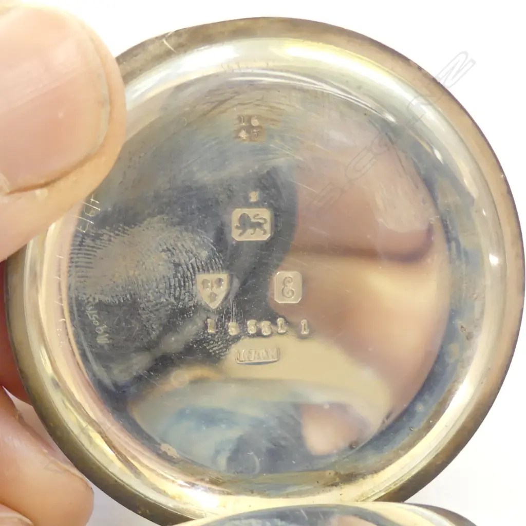 EARLY 20THC MORRIS BROS. SILVER CHRONOMETER ? POCKET WATCH Image 1++