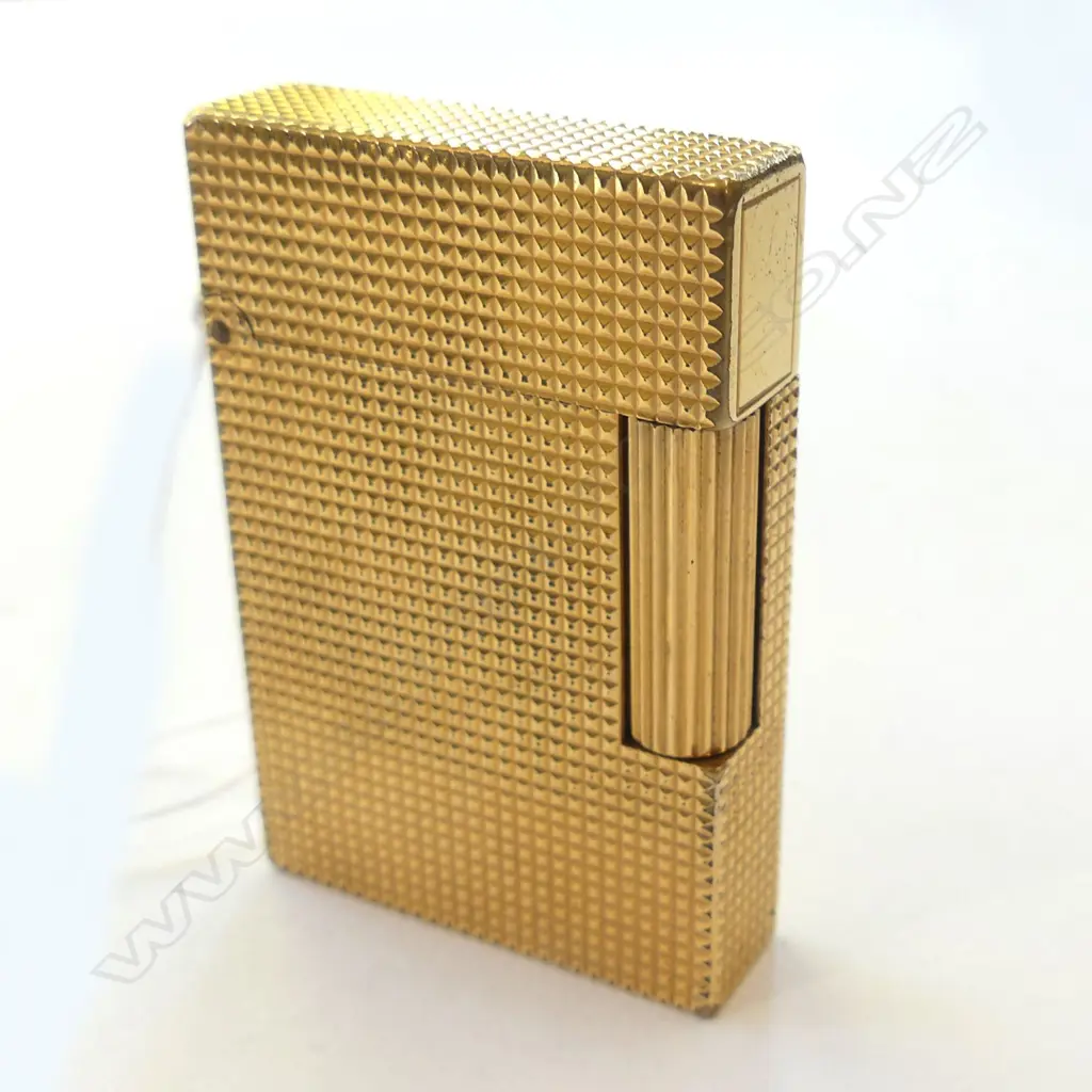VINTAGE GOLD PLATED DUPONT LIGHTER Image 1++