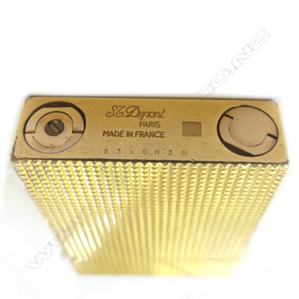 VINTAGE GOLD PLATED DUPONT LIGHTER Image 1++