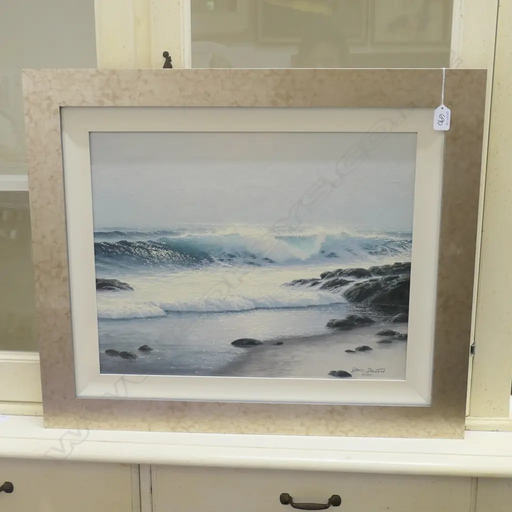 DAVE DALTON ACRYLIC COASTAL SCENE Image 1++