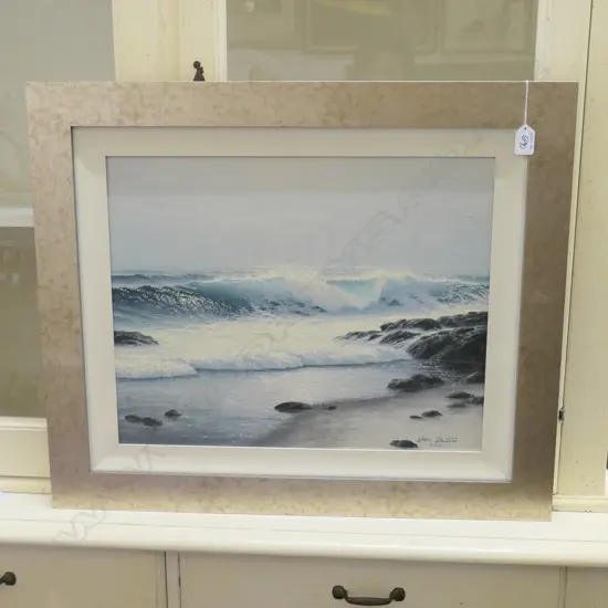DAVE DALTON ACRYLIC COASTAL SCENE