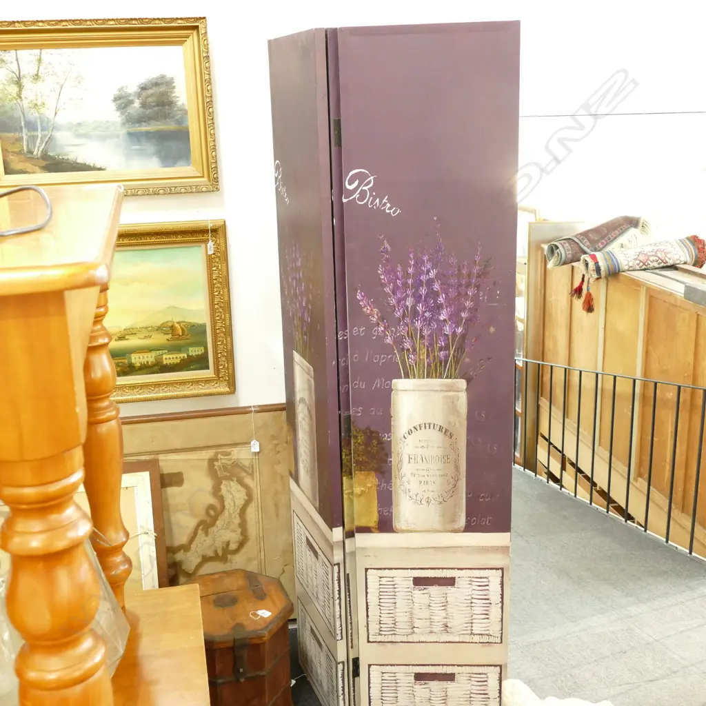 3 FOLD CANVAS SCREEN Image 1++