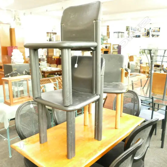 MERITIALIA ARM CHAIR + 2 SIDE CHAIRS