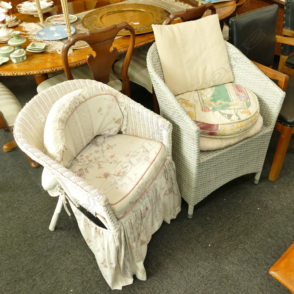 WICKER ARM CHAIR +OUTDOOR CHAIR Image 1++