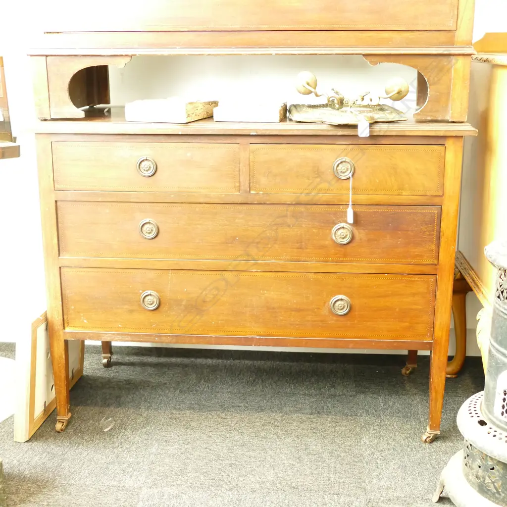 SHERATON REVIVAL DRESSING TABLE BASE TOP AF 1040MM L 800MM H Image 1++