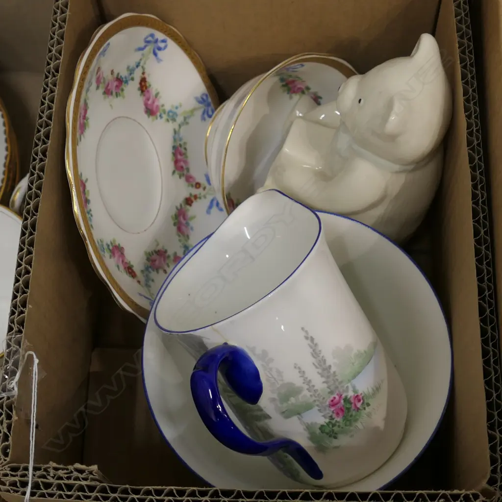 LOT CHINA INCL. SHELLEY / WORCESTER / BELLEEK Image 1++