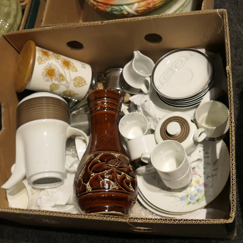 BOX STYLISH GERMAN ARSBERG COFFEE SET ETC... Image 1++