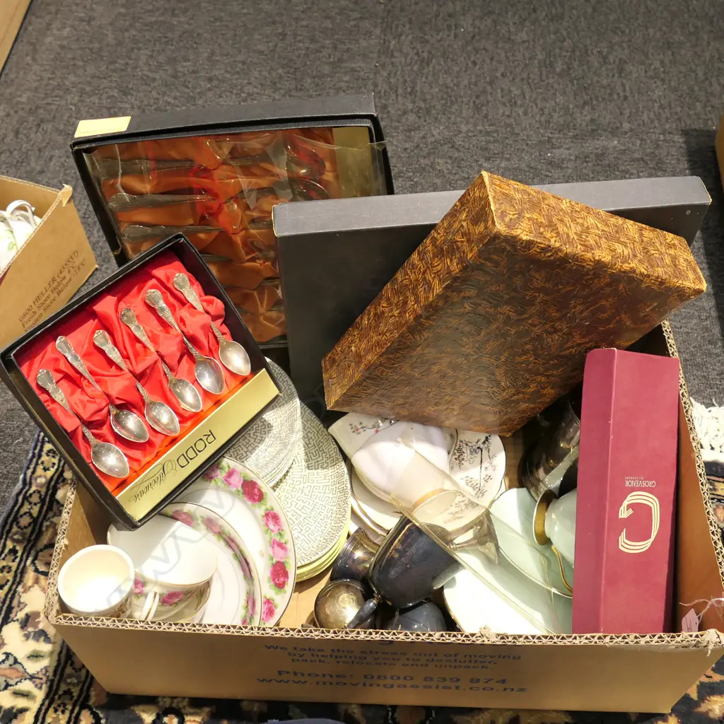 LOT ASST CHINA + RODD CUTLERY ETC Image 1++