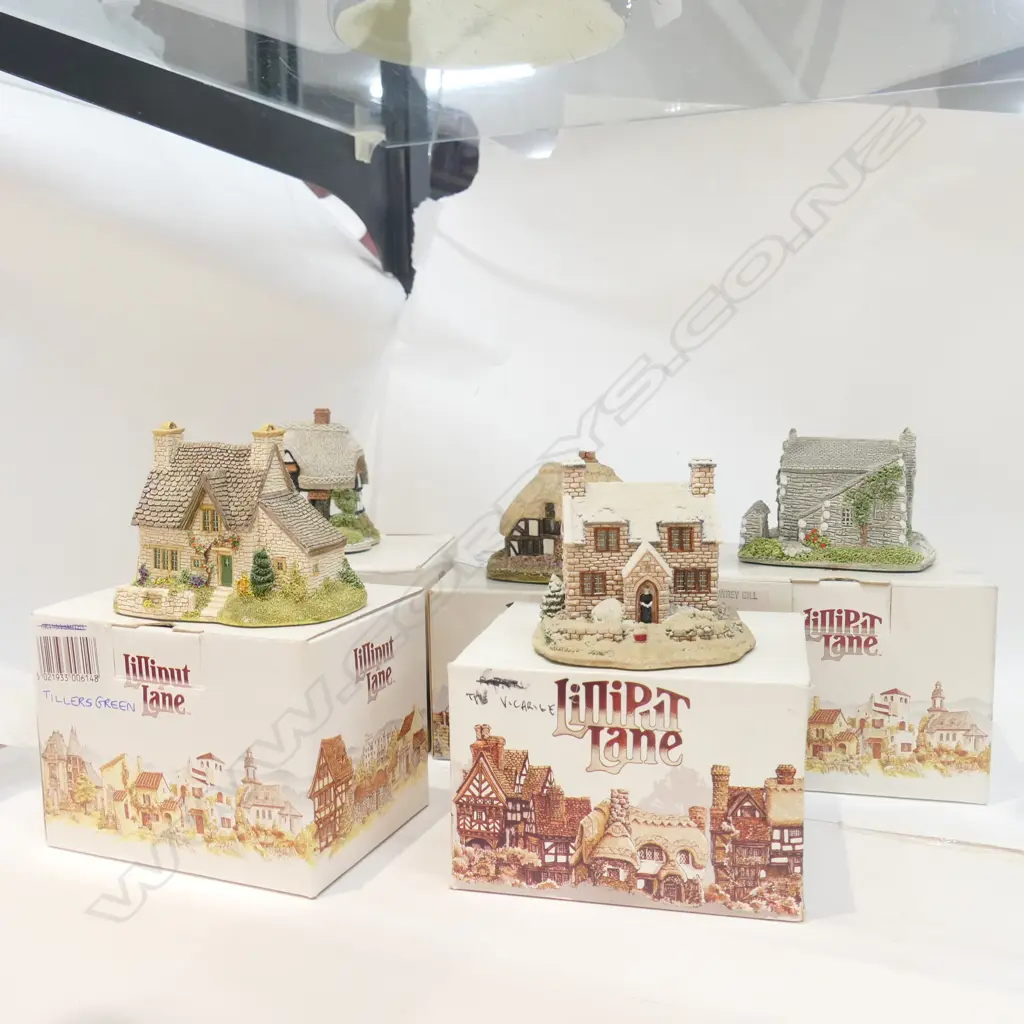 5 LILLIPUT LANE HOUSES BOXED Image 1++